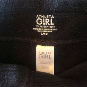 Athleta Girl Polartec legging-sold as set